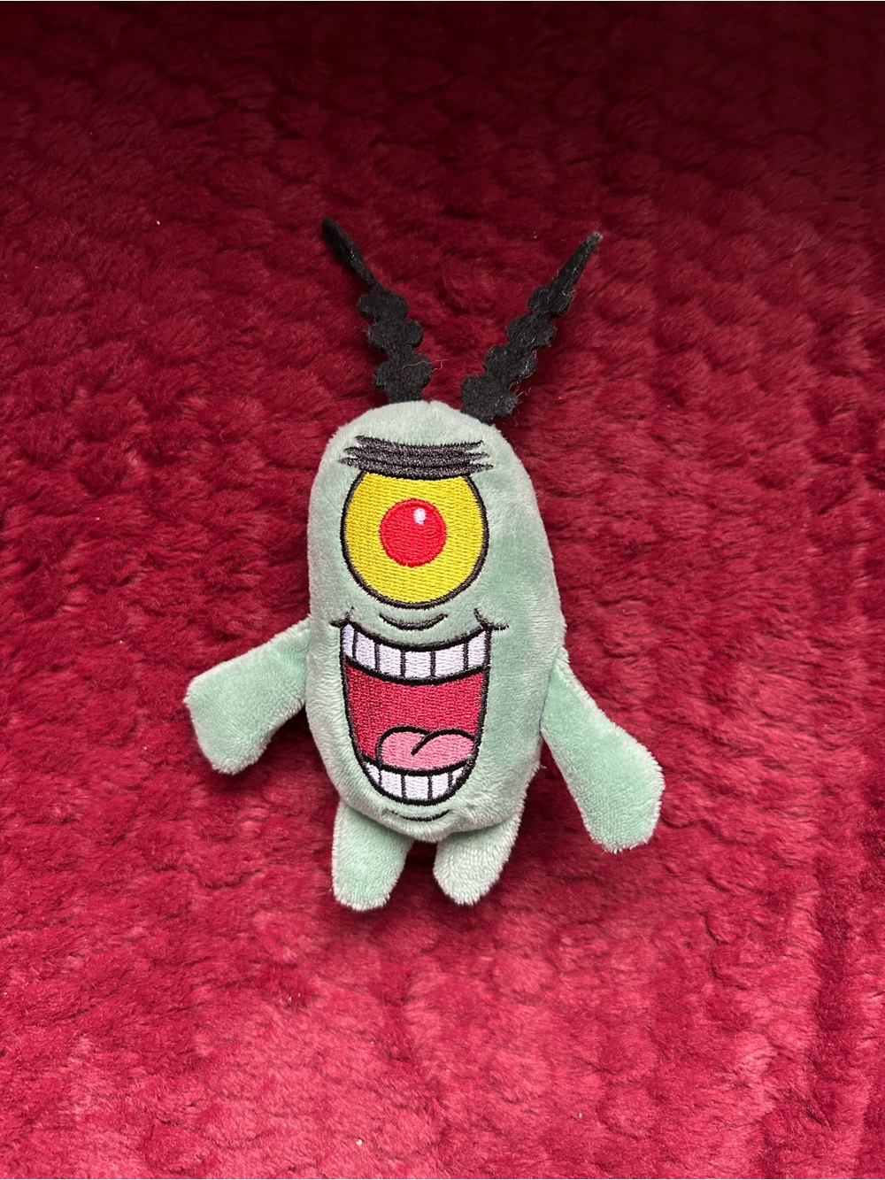 SpongeBob SquarePants Plankton Plush Plushie Mini Nickelodeon Stuffed Animal Toy